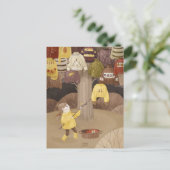 アレキサンドラ・ディカイアによる居心地の良いセーターのコレクター ポストカード (スタンド正面)