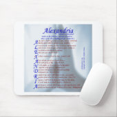 アレキサンドリアの折句 マウスパッド (マウス)