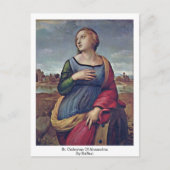 アレキサンドリアの聖キャサリン・バイラファエル ポストカード (正面)