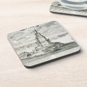 アレキサンドリアのPharosは、「e-i Entwurfからの9つをめっきします コースター (左側)