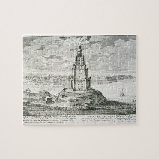 アレキサンドリアのPharosは、「e-i Entwurfからの9つをめっきします ジグソーパズル (横)