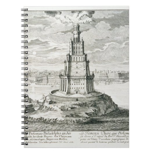 アレキサンドリアのPharosは、「e-i Entwurfからの9つをめっきします ノートブック (正面)