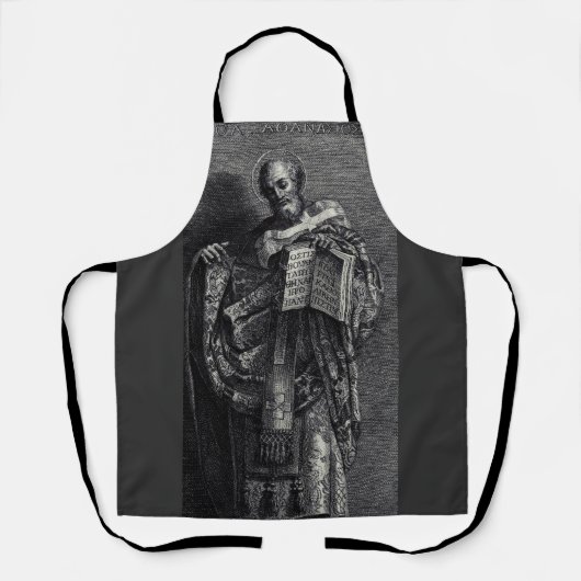 アレキサンドリア教皇と祖父王の聖アタナシウス エプロン (正面)