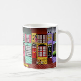 アレキサンドリア、ヴァージニアのタウンハウス コーヒーマグカップ