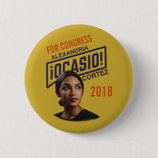 アレキサンドリアOcasio Cortez 缶バッジ