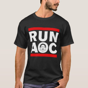 アレキサンドリアOcasio Cortez AOCの人の暗いTシャツ Tシャツ