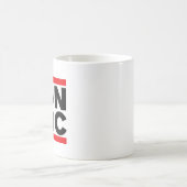 アレキサンドリアOcasio Cortez AOCの白のマグ コーヒーマグカップ (中央)