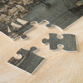 アレキサンドリアVA (1863年)のヴィンテージの絵解き地図 ジグソーパズル (側面)