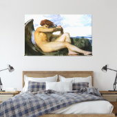 アレキサンドレカバネル落ちたエンジェル キャンバスプリント (インサイチュ (寝室))