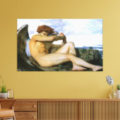 アレキサンドレカバネル落ちたエンジェル キャンバスプリント (インサイチュ (リビング))