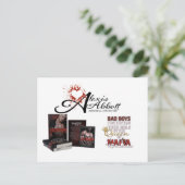 アレキシスAbbottの郵便はがき ポストカード (スタンド正面)