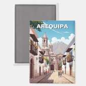 アレキパペルー旅行 マグネット (正面/裏面)