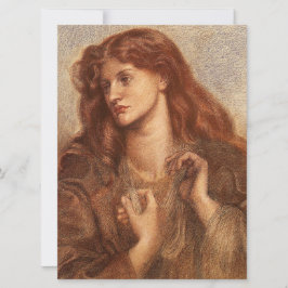 アレクサエレガントウィディング（赤毛の若い女性） カード