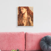 アレクサエレガントウィディング(赤毛の若い女性) キャンバスプリント (インサイチュ (リビング))