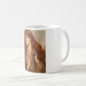 アレクサエレガントウィディング（赤毛の若い女性） コーヒーマグカップ (正面右)