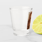 アレクサエレガントウィディング(赤毛の若い女性) ショットグラス (左)