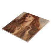 アレクサエレガントウィディング（赤毛の若い女性） タイル (側面)