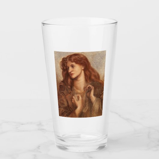 アレクサエレガントウィディング（赤毛の若い女性） タンブラーグラス (正面)