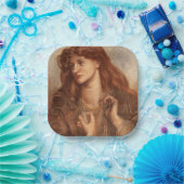 アレクサエレガントウィディング(赤毛の若い女性) ペーパープレート (パーティー)