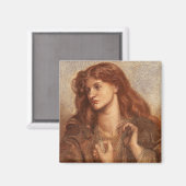 アレクサエレガントウィディング（赤毛の若い女性） マグネット (正面/裏面)