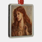 アレクサエレガントウィディング（赤毛の若い女性） メタルオーナメント (右)