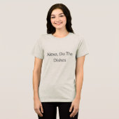 アレクサオお母おもしろいさんのシャツ トライブレンドＴシャツ (正面全面)