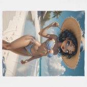 アレクサドルズフリースブランケット フリースブランケット (正面(横))