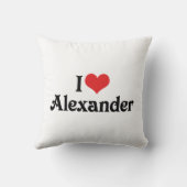 アレクサンダーが大好き クッション (裏面)