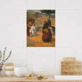 アレクサンダーとブセファロス – エドガー・デガスファインアート ポスター (キッチン)