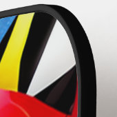 アレクサンダーのキャットピックボールパドル ピックルボールラケット (左詳細)