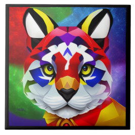 アレクサンダーの猫の大きな黒いタイル タイル