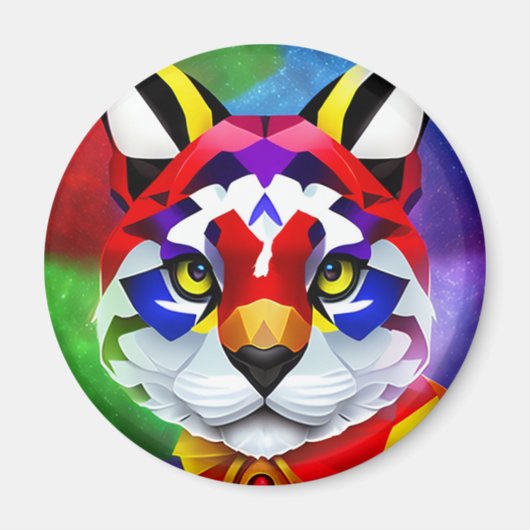 アレクサンダーの猫の磁石 マグネット (正面)