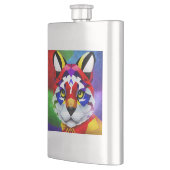 アレクサンダーの猫ステンレス鋼フラスコ フラスク (左)