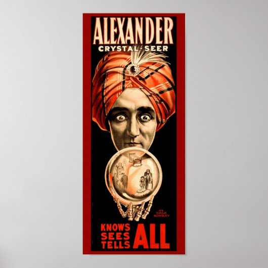 アレクサンダークリスタルシーザー魔法ポスター ポスター (正面)