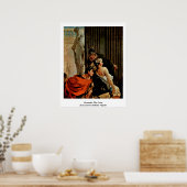 アレクサンダーザバイ素晴らしジョバンニバティスタティポロ ポスター (キッチン)