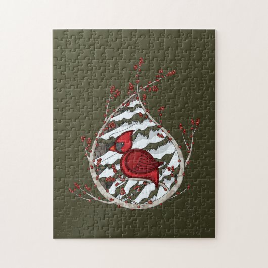 アレクサンダーザ（鳥）ショウジョウコウカンチョウパズル ジグソーパズル (縦)