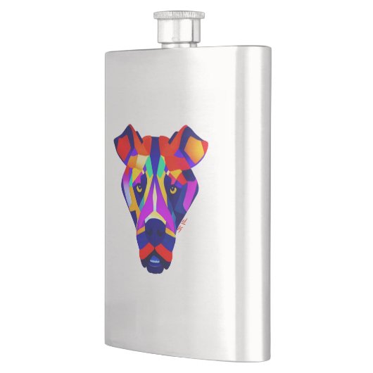 アレクサンダーズドッグステンレススチール製フラスコ フラスク (左)