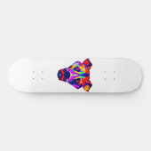 アレクサンダーズドッグホワイトスケートボード スケートボード (横)