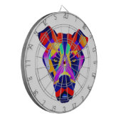 アレクサンダーズドッグホワイトダーツボード ダーツボード (正面左)