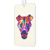 アレクサンダードッグ白い車の空気清浄剤 カーエアーフレッシュナー (左)