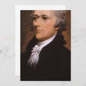 アレクサンダーハミルトン 招待状 (正面/裏面)