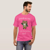 アレクサンダーハミルcat (ホワイト文字) tシャツ (正面フル)