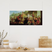 アレクサンダー大王の入素晴らし口 ポスター (キッチン)