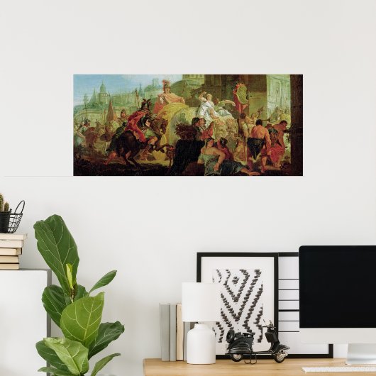 アレクサンダー大王の入素晴らし口 ポスター (ホームオフィス)