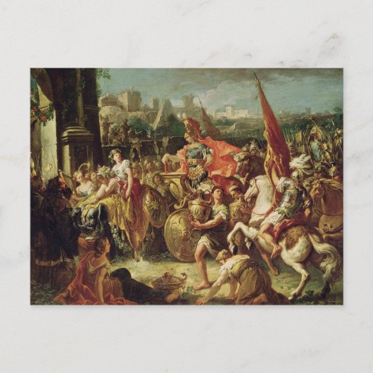 アレクサンダー大王の入素晴らし口 ポストカード (正面)