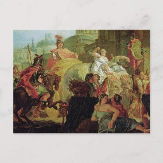 アレクサンダー大王の入素晴らし口 ポストカード (正面)