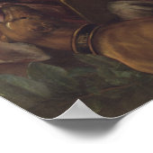 アレクサンダー教皇とその犬、バウンス、c.1718 ポスター (角)