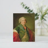 アレクサンダー王ボリソヴィッチ・クラキンポートレート ポストカード (スタンド正面)