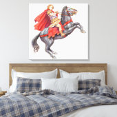 アレクサンダー素晴らしイラストレーション キャンバスプリント (インサイチュ (寝室))