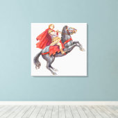 アレクサンダー素晴らしイラストレーション キャンバスプリント (インサイチュ (ウッドフロア))